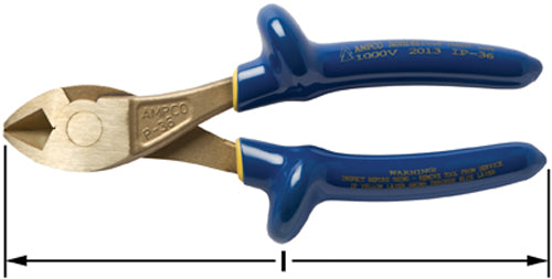 Pinzas de Corte Diagonal Aislada Marca AMPCO Modelo IP-36