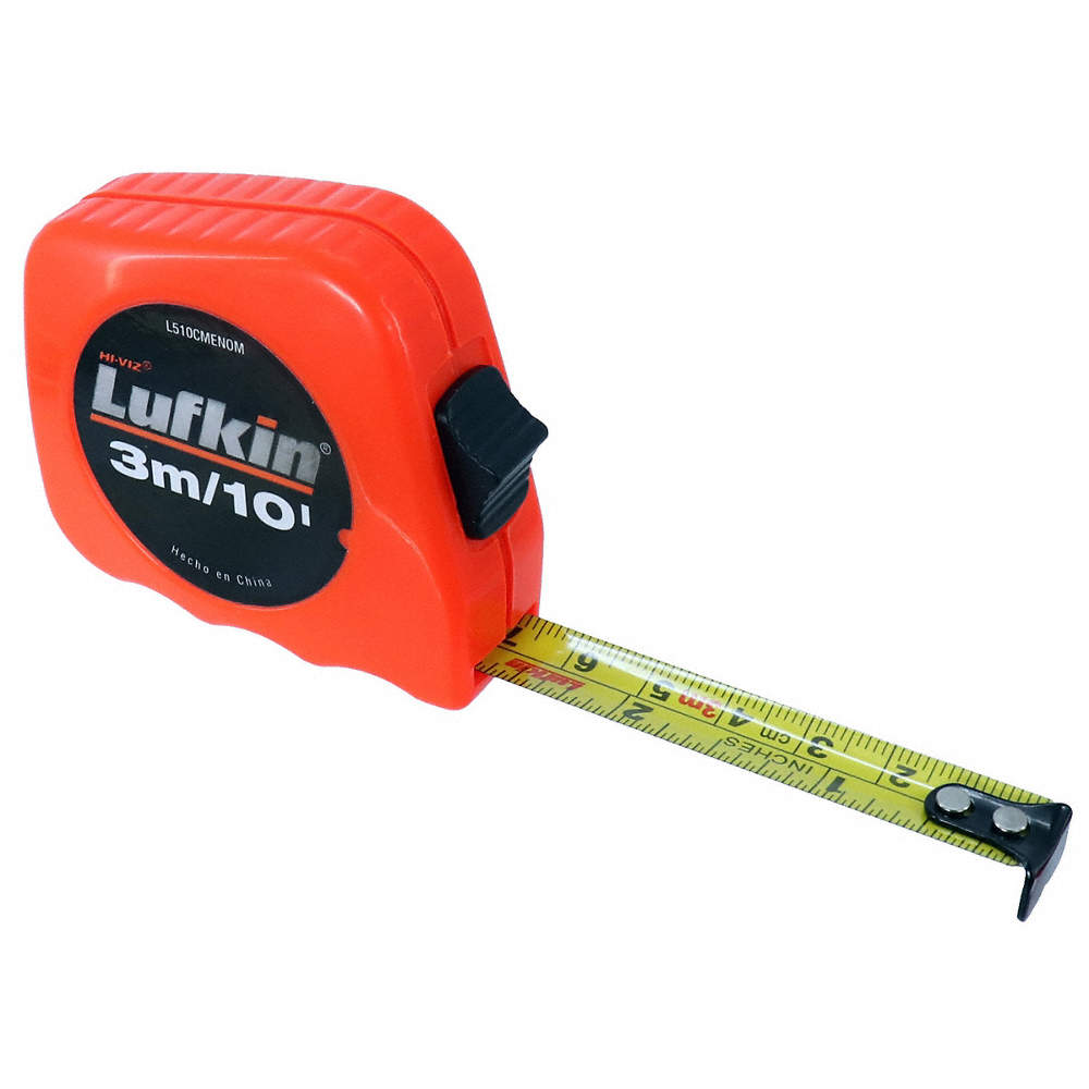 Cinta Métrica 3m Deslizable Gancho con 2 Remaches