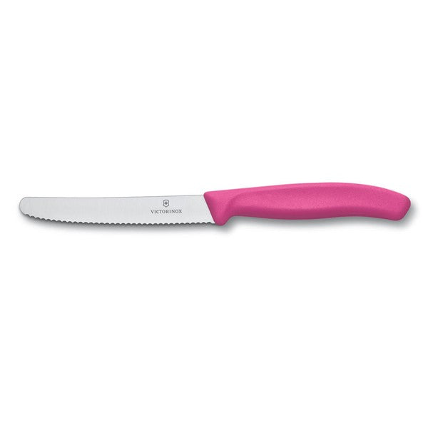 (6.7836.RHR) CUCHILLO TOMATES PUNTA. RED., 11cm, ROSA