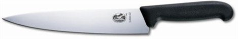 CUCHILLO PARA CHEF, 19 cm, MANGO NYLON NEGRO
