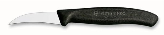 CUCHILLO SWISS CLASSIC FORMADOR CURVO, 6cm, NEGRO